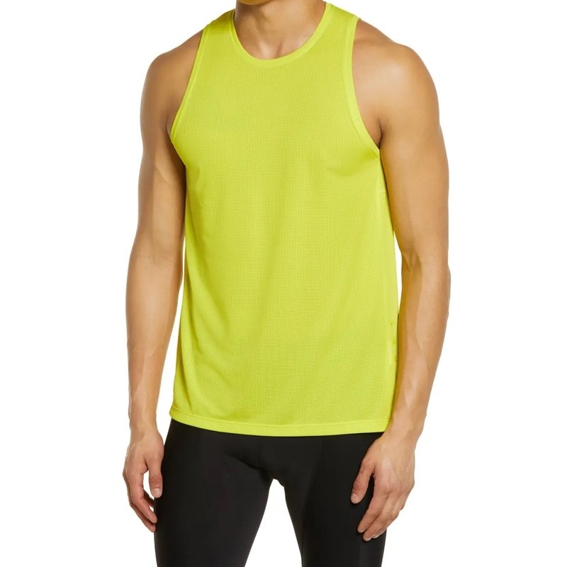 Men’s Charcoal Grey Sleeveless Performance Training Tank Top Product image