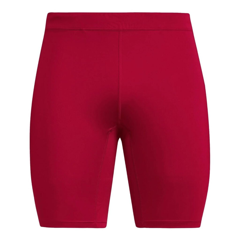 Black Performance Compression Shorts with Contrast Stitching Product image