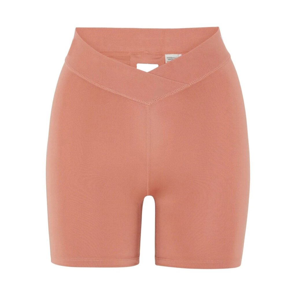Black Performance Compression Shorts with Contrast Stitching Product image