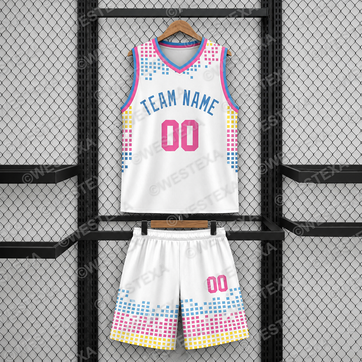 Custom Court Performance Basketball Set