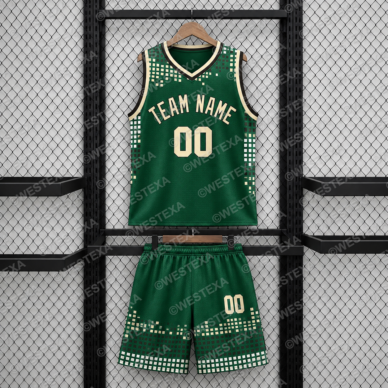 Professional Basketball Team Uniform