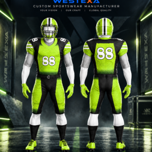 FU-002 | Lime Green Football Uniform