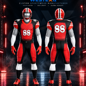 FU-003 | Red Football Uniform