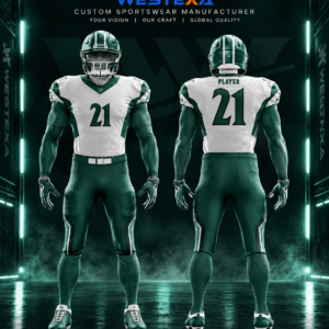 FU-005 | Emerald Green Football Uniform