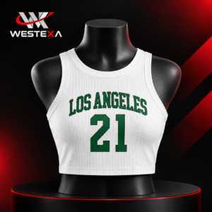 WESTEXA Ribbed Athletic Crop Tank Product image