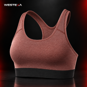 WEX-01 — Navy Blue Performance Sports Bra Product image