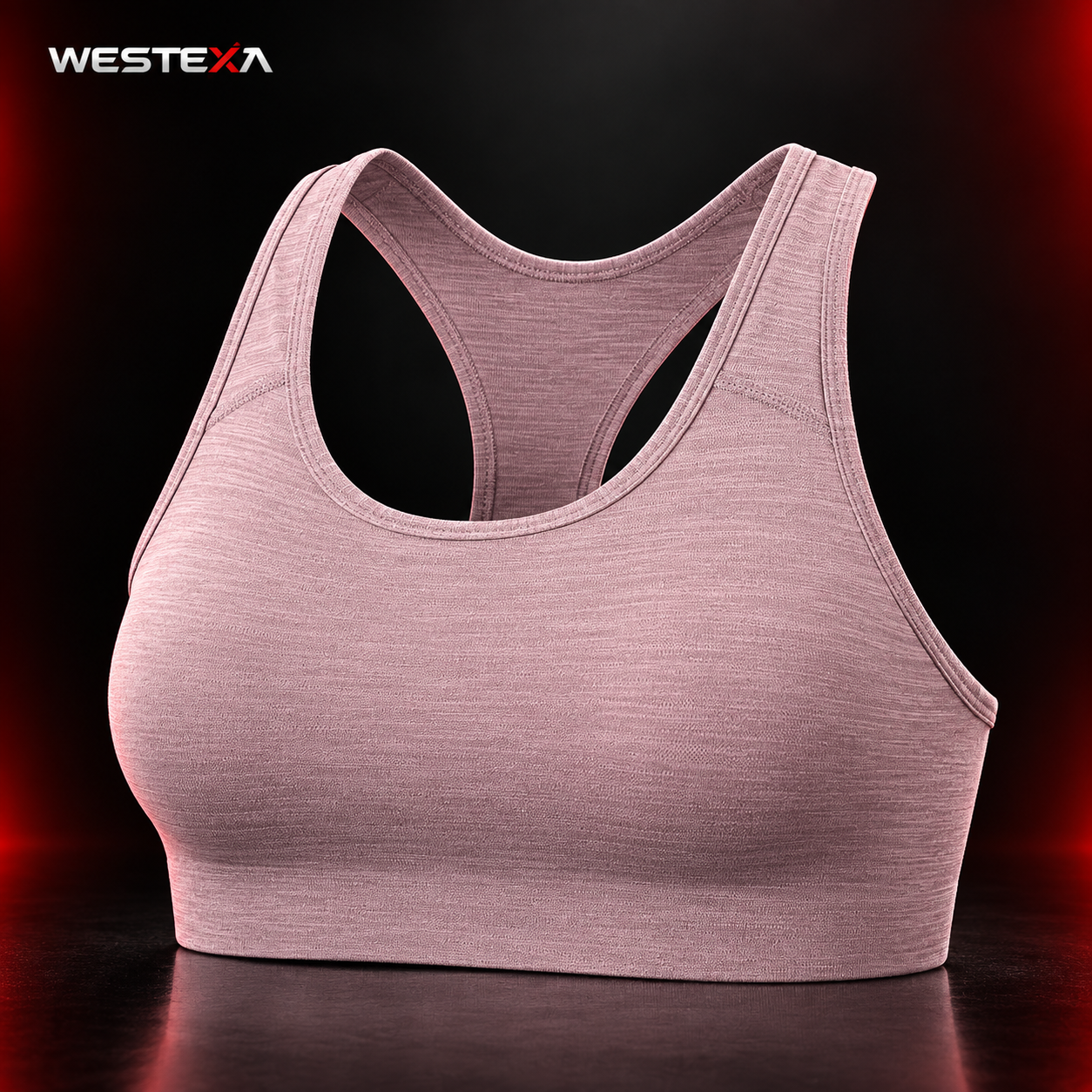 WEX-01 — Navy Blue Performance Sports Bra Product image