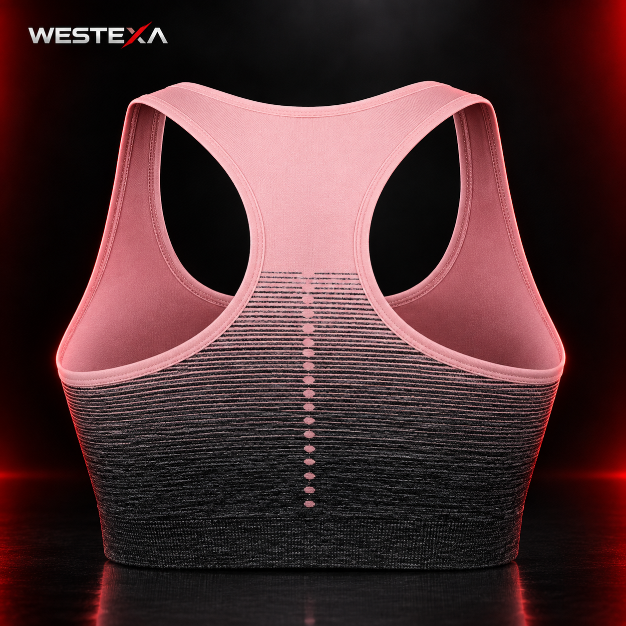 WEX-01 — Navy Blue Performance Sports Bra Product image