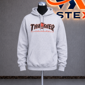 Bighead Outline Grey Hoodie