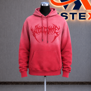 Phantom Sun Fade Red Hoodie
