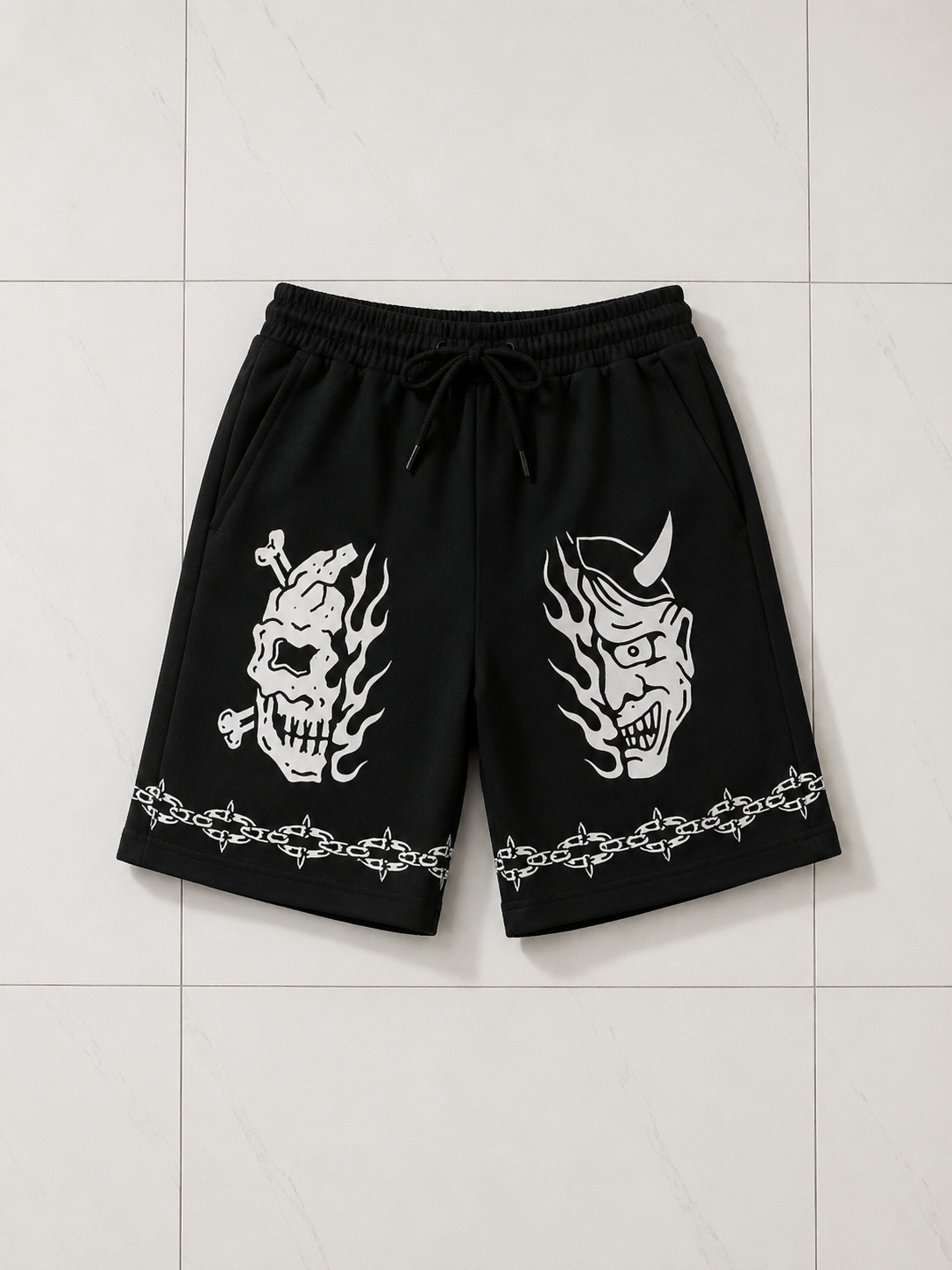 Hotbox Hanya Black Board Shorts