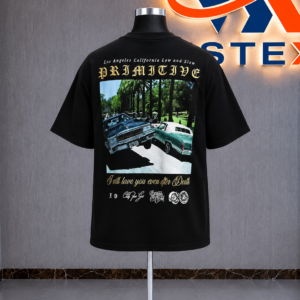 Estevan Oriol Low Slow Black Boxy T-Shirt