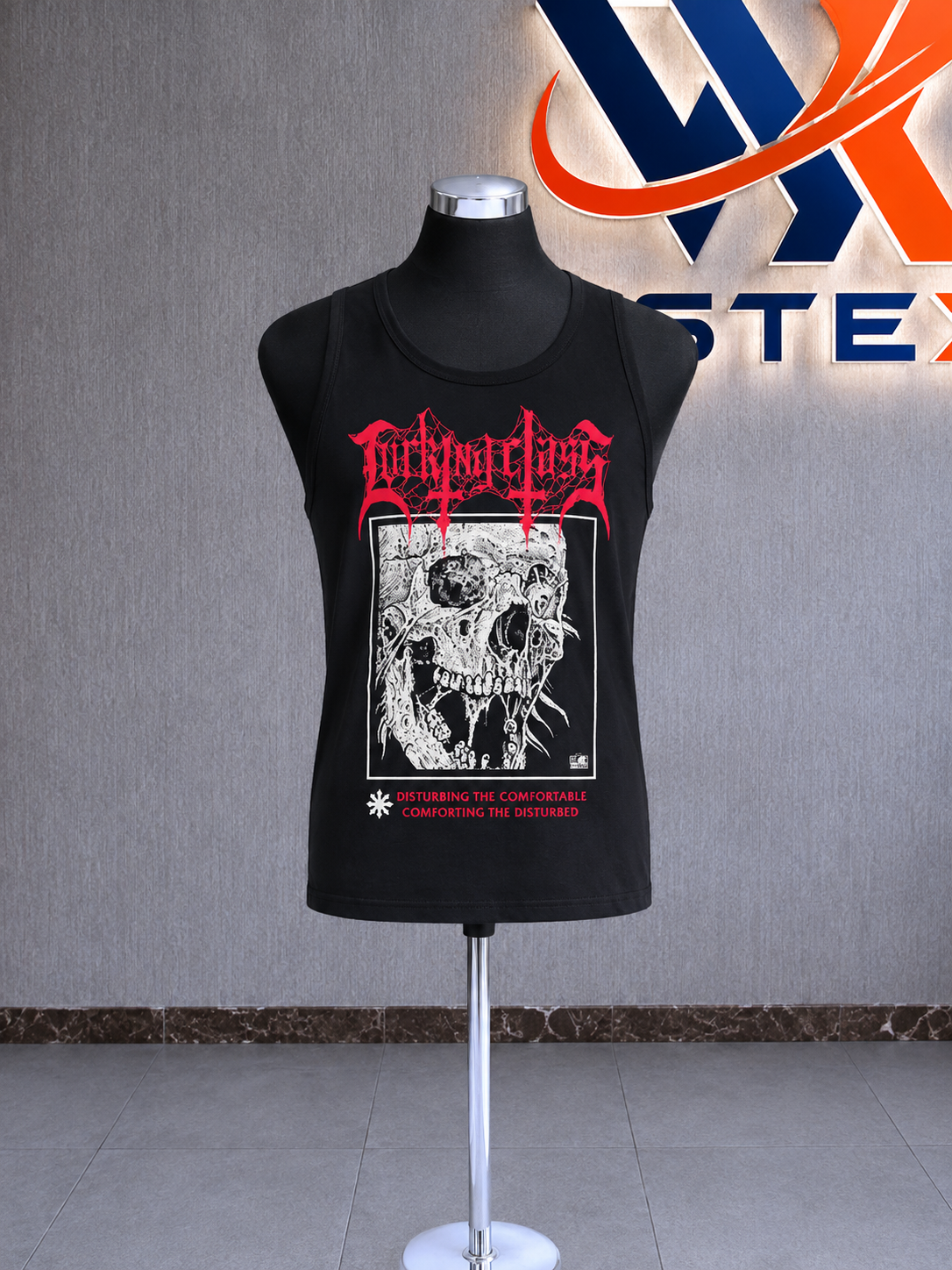 Decay Black Tank Top