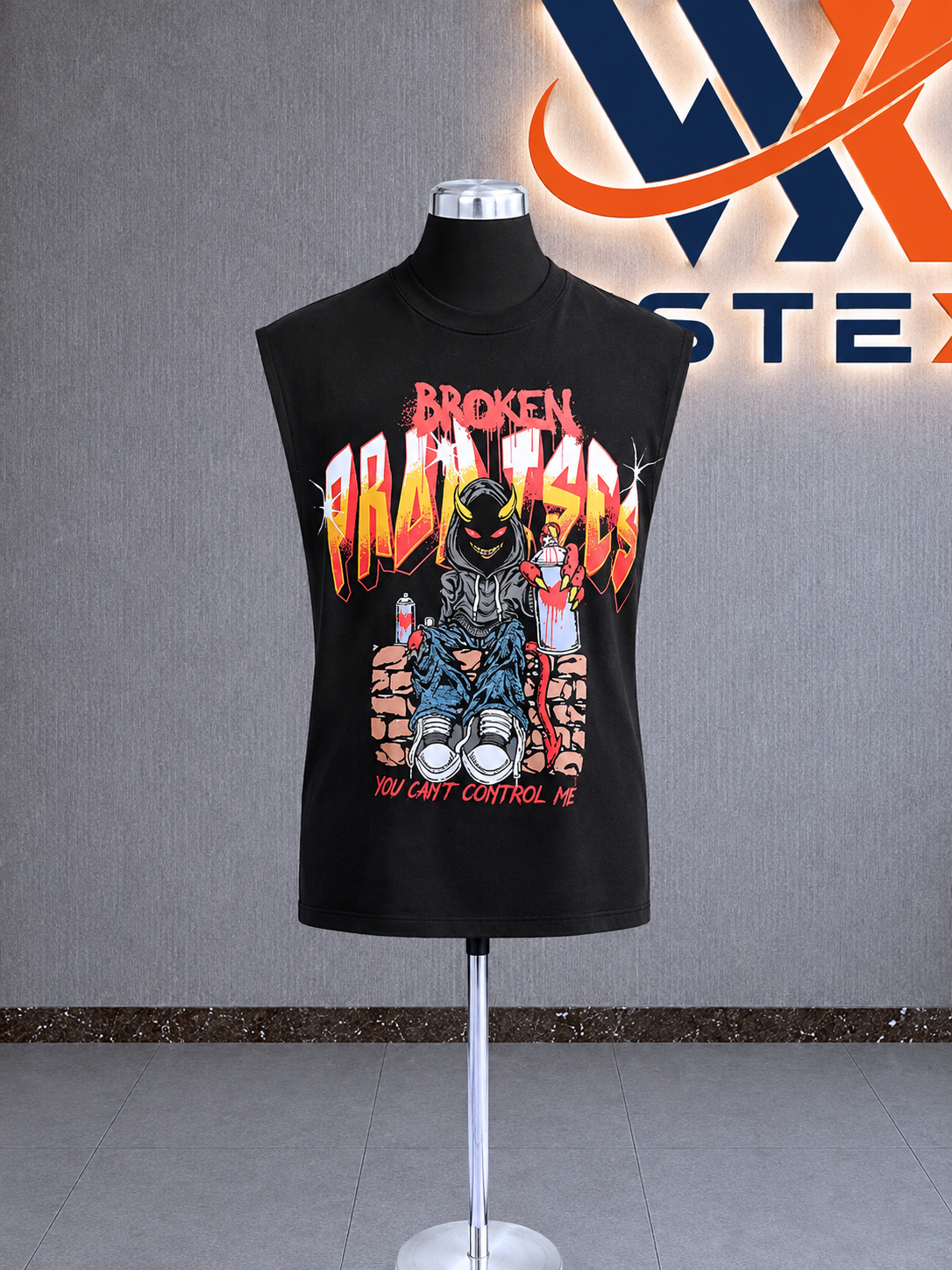 Book Black Tank Top