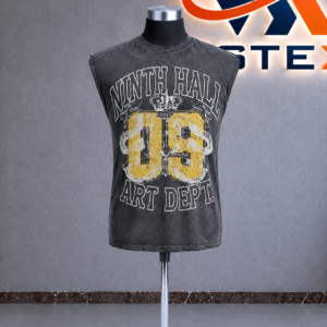 Shipwreck Black Wash Tank Top