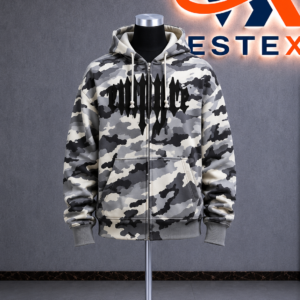 Leg Cramp Camo Zip Hoodie