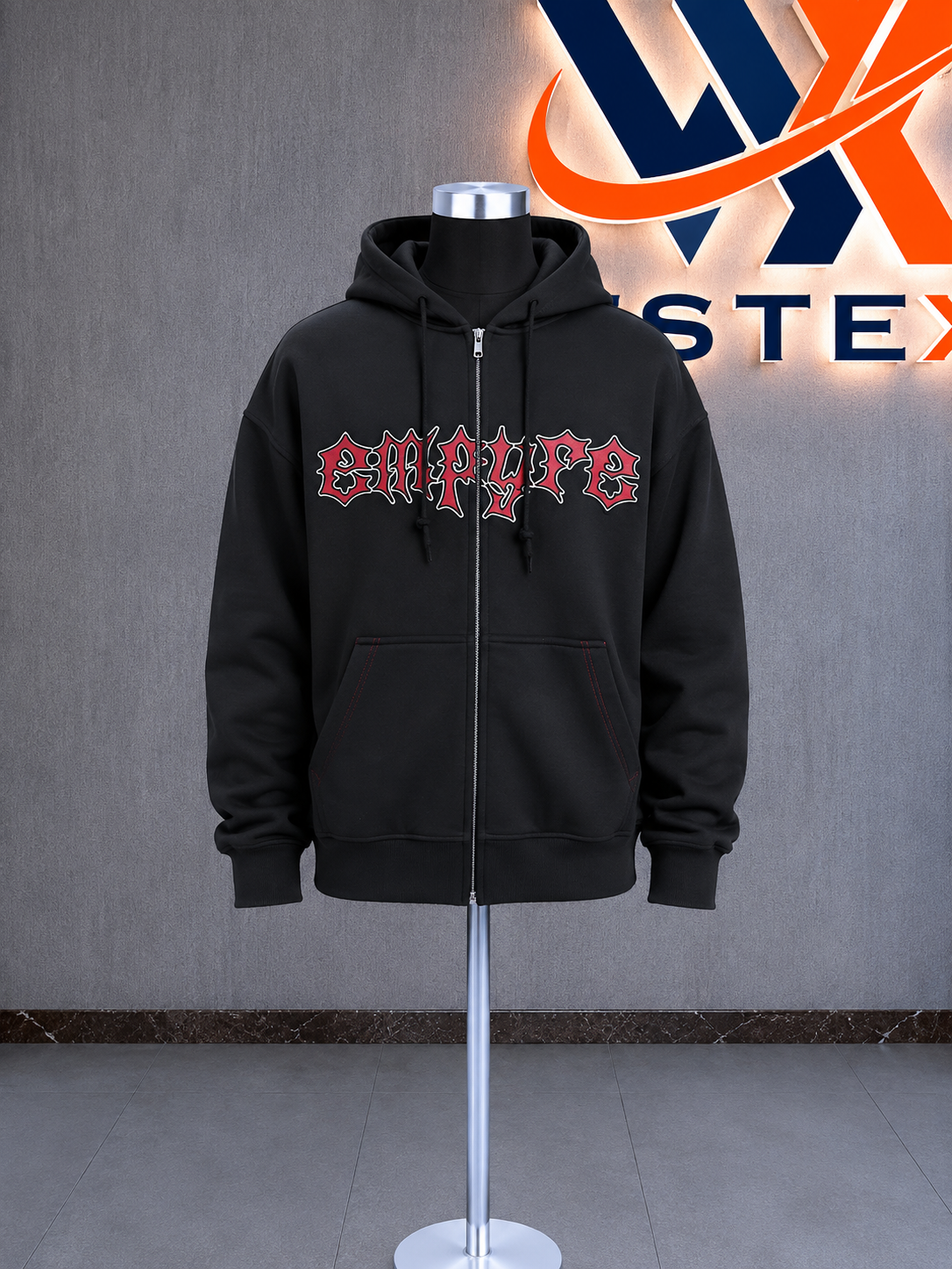 Liar Black Zip Hoodie
