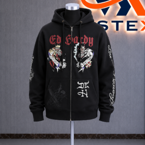 Panther Black Zip Hoodie