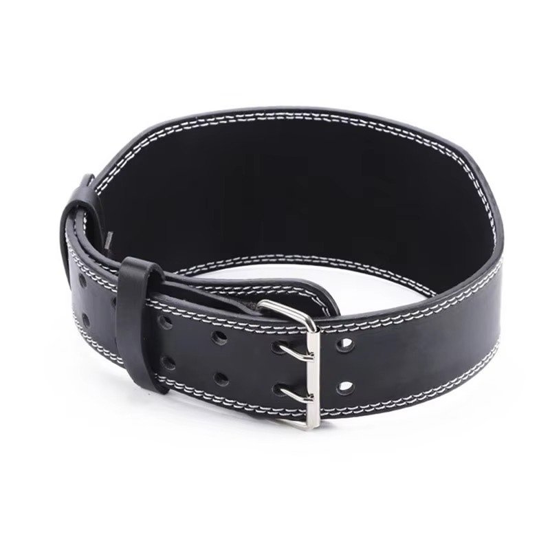 Brown & Black Leather Double-Prong Powerlifting Belts Product image