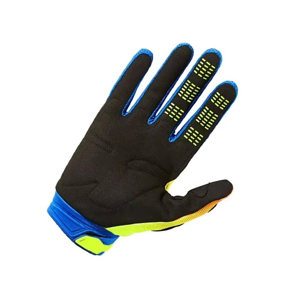 High Visibility Orange & Blue Work Gloves – Durable Protective Safety Gloves for Construction, Gardening & General
