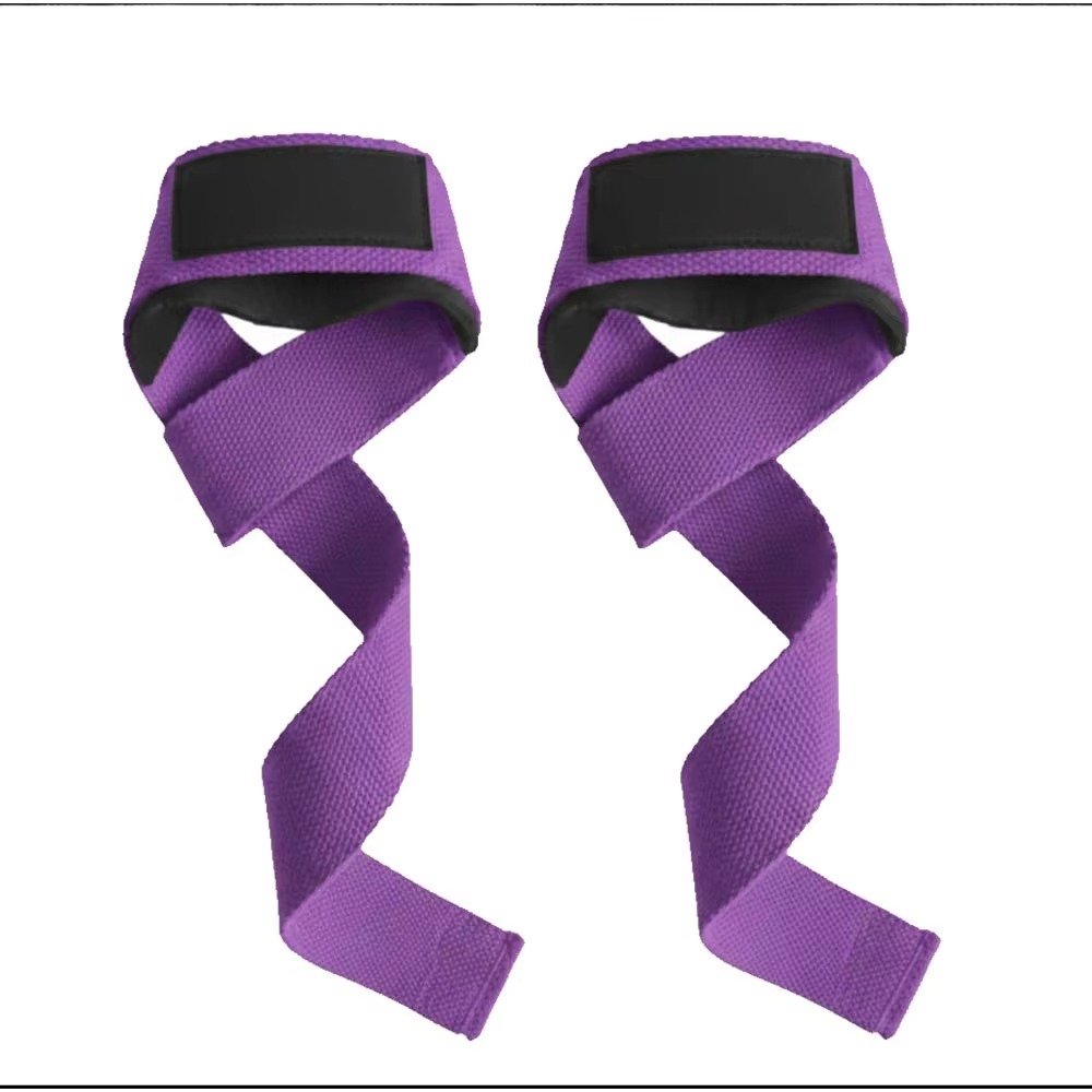 Premium Green Gym Lifting Straps with Neoprene Wrist Padding (Pair) Product image