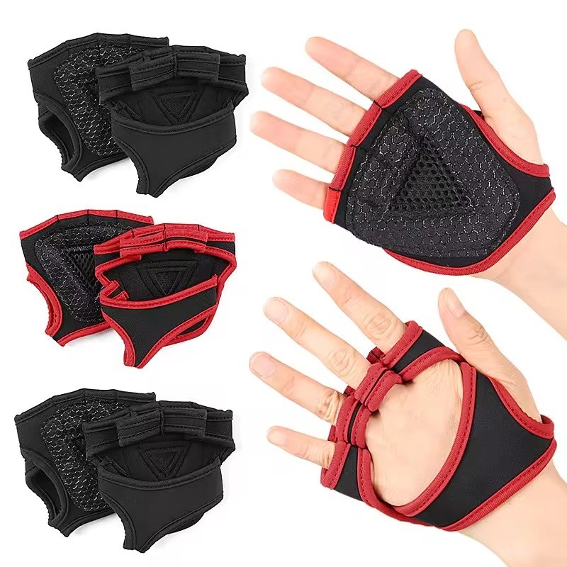 Ergonomic Half-Palm Grip Gloves for Cross-Training & Gym Workouts Product image